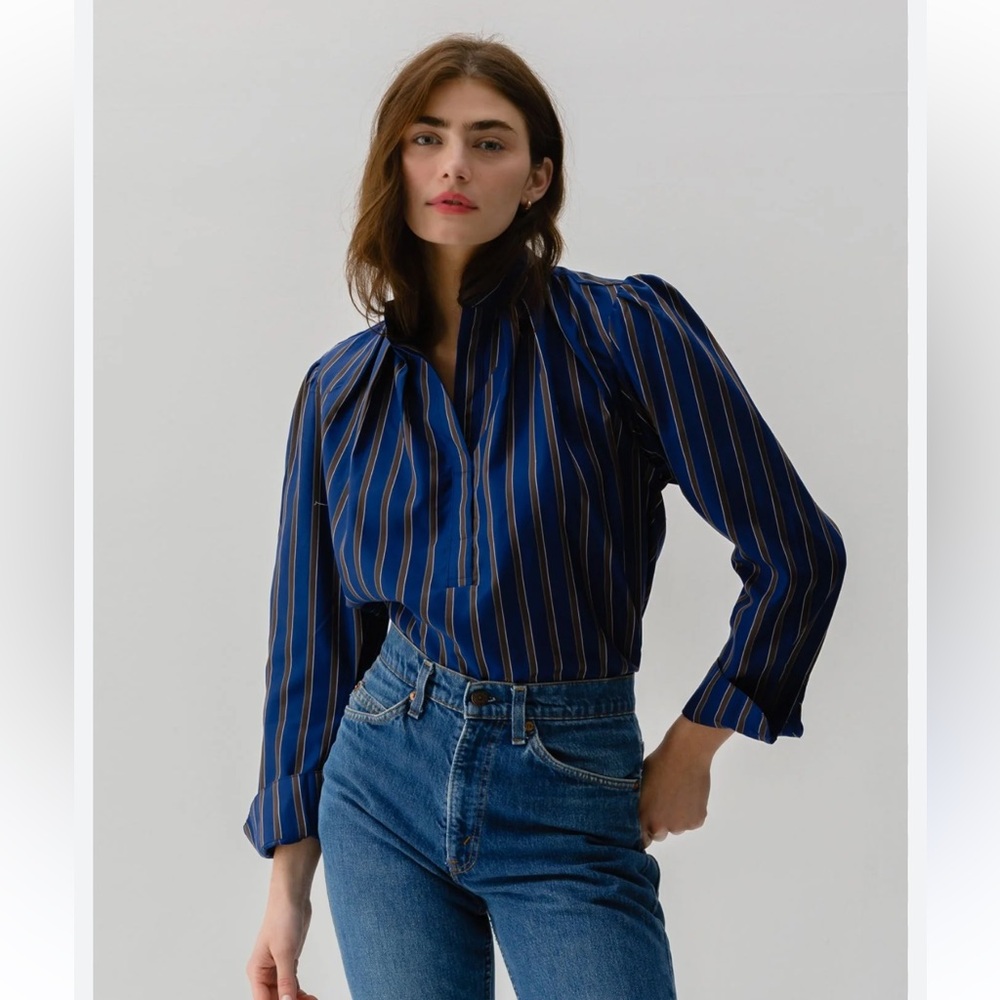 Cissa The Puff Shirt Striped
